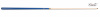 Кий для русского бильярда Классик (синий), двухсоставной