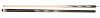Бильярдный кий работы Дедушки Филатова Франт, венский запил 2/2, двусоставной (Граб, Падук, Черный граб)