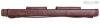 Тубус QK-S Swordmen 1x1 (коричневый алигатор)