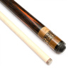 Кий ручной работы Дедушки Филатова Агат, двусоставной (Граб, Черная пальма)